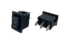 1-0-2 Mini Işıksız Anahtar 3 Bağlantılı
(3 Bağlantı) 6A - TSE