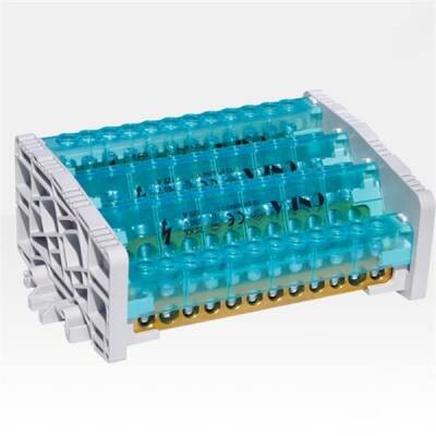 4 KUTUPLU DAĞITIM ÜNİTESİ KAPAKLI (10x15 mm - 250 A) 10+2 Delik - 3
