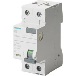 SIEMENS 5SV5312-6 30mA 2X25A Kaçak Akım Koruma rölesi - Siemens 