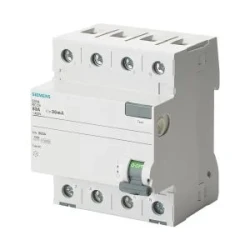 SIEMENS 5SV5342-6 30mA 4X25A Kaçak Akım Koruma rölesi - Siemens 