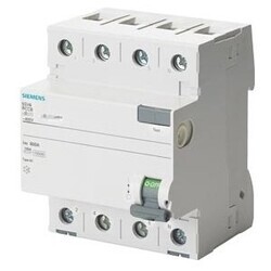 SIEMENS 5SV5346-6 30mA 4X63A Kaçak Akım (type-A) - Siemens 