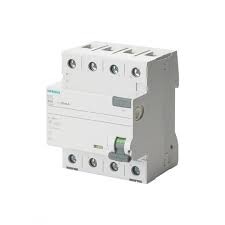 SIEMENS 5SV5642-6 300mA 4X25A Kaçak Akım Koruma rölesi - Siemens 