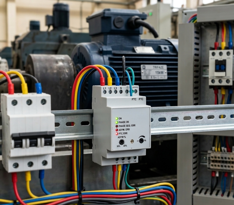 Binlerce Liralık Motorunuzu Riske Atmayın: Tense FK-14P Faz Koruma Rölesi ile Tanışın