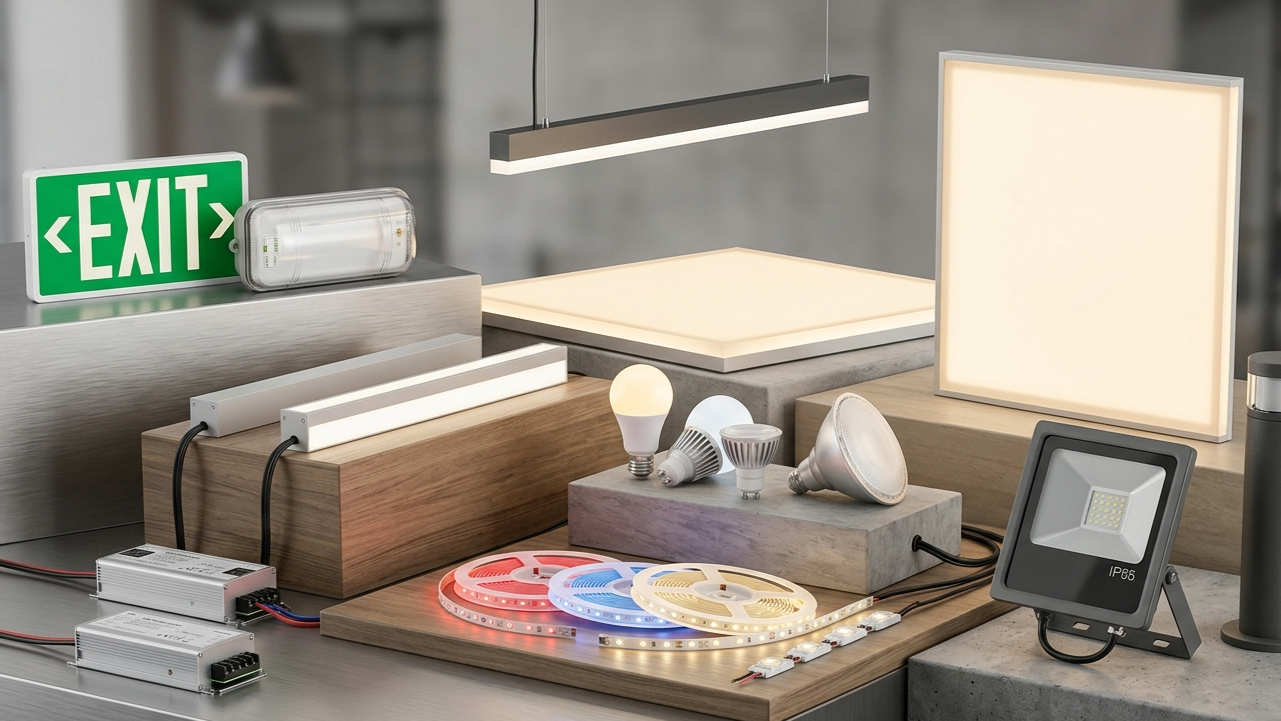 Aydınlatma Ürünleri Nelerdir? LED Teknolojileri ve Seçim Rehberi