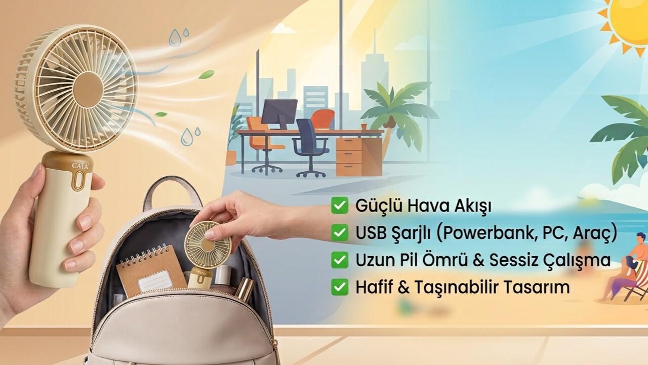 Yaz Aylarının Kurtarıcısı: El Fanı ile Serinliği Yanınızda Taşıyın