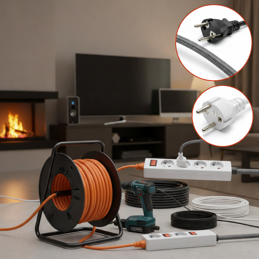 Uzatma Kablosu Deyip Geçmeyin: Yangın Çıkarmayan Doğru Kabloyu Nasıl Seçersiniz?