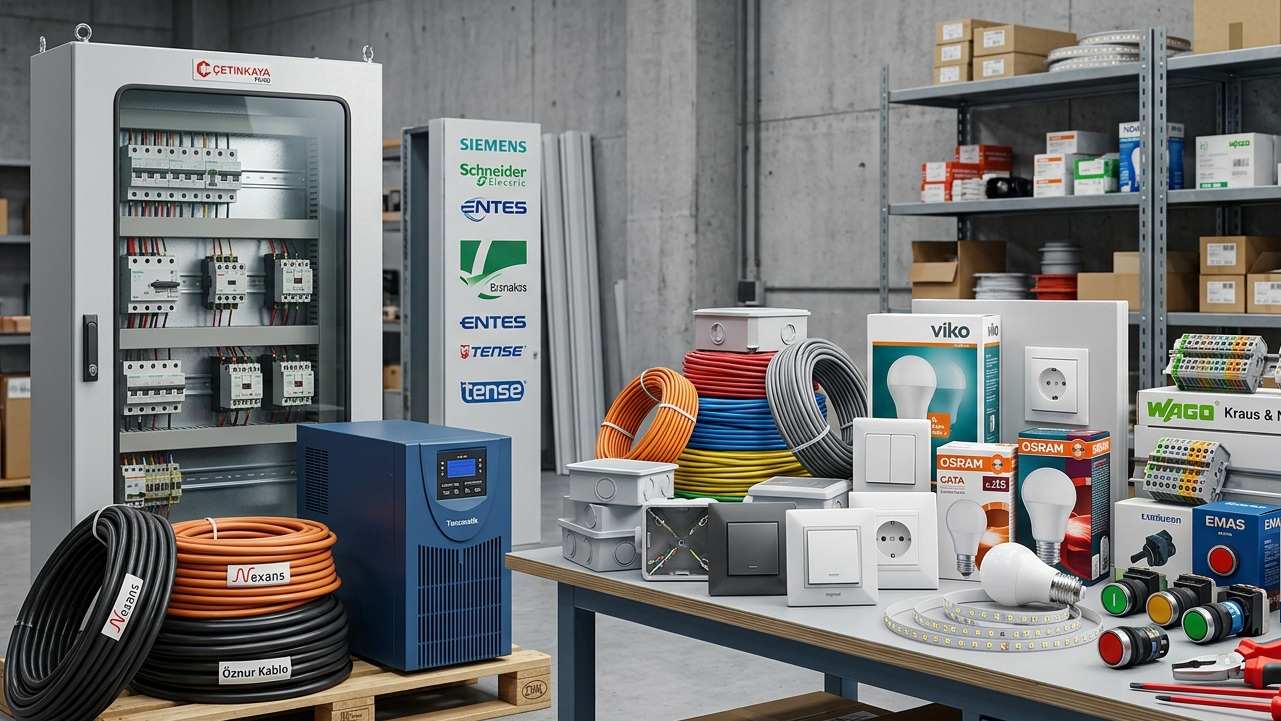 Türkiye’de Elektrik Malzemeleri Seçiminde Dikkat Edilmesi Gerekenler ve Öne Çıkan Markalar