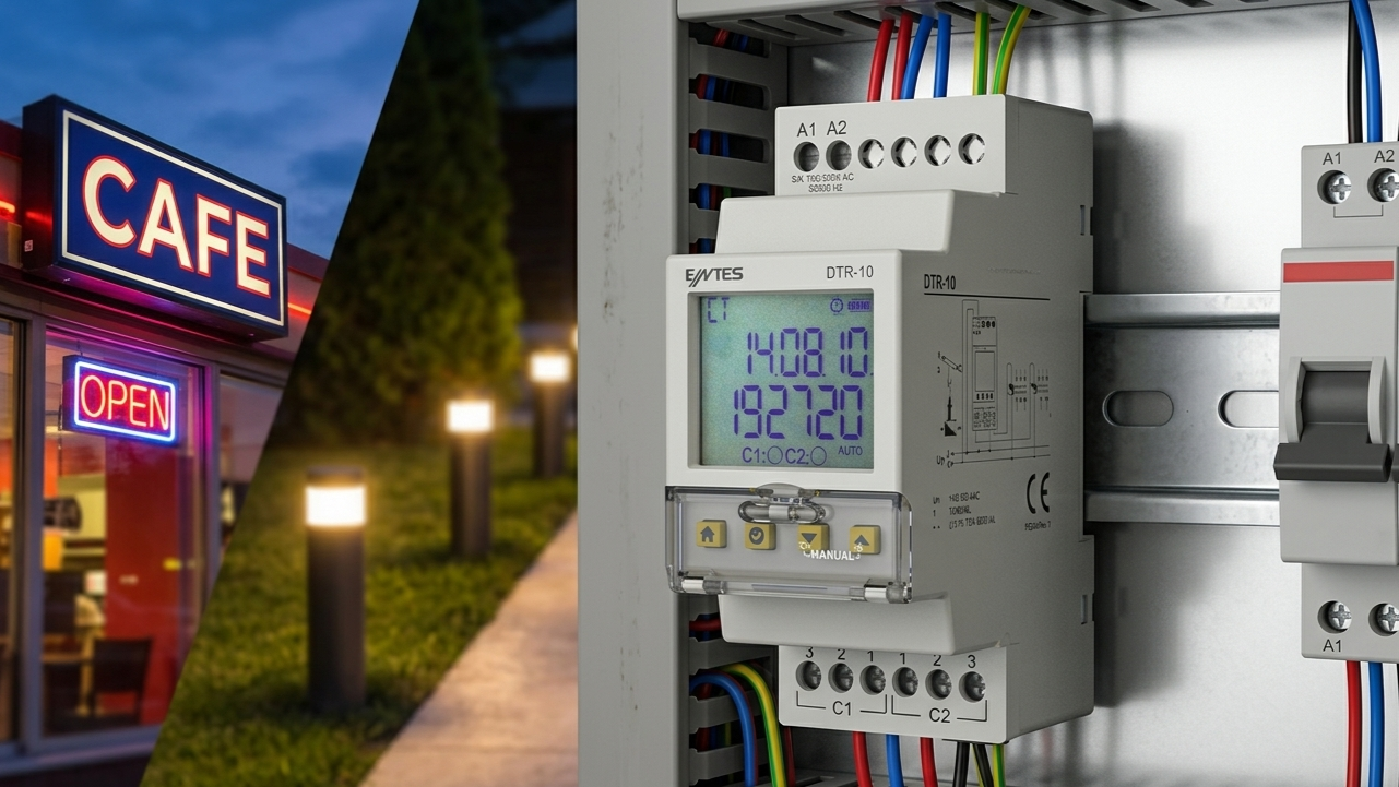 Tabela ve Bahçe Aydınlatmasında Devrim: Entes DTR-10 Astronomik Zaman Saati ile Kesin Çözüm