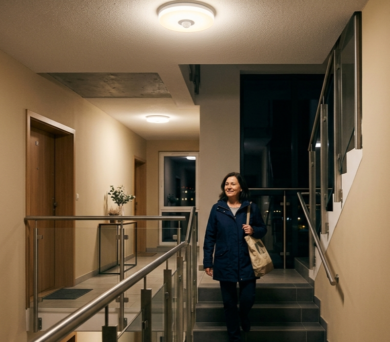 Işığı Açık Unutma Derdine Son: Hareket Sensörlü Aydınlatma ile %80 Tasarruf