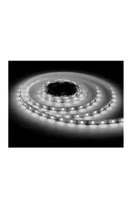 ACK AS01-00803 Üç Çipli 60 Ledli Şerit Led Beyaz 6500K (5 METRE ) - 1