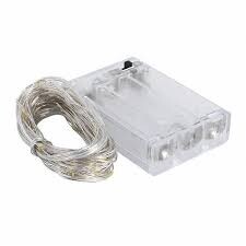 ACK Pilli Led Süsleme Işığı 6500K 10 Metre AS90-00993 - 2