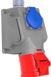 BEMİS 90° Eğik Pano Prizli Duvar Priz BC1-1505-2537 - BEMİS