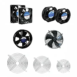 Breeze BRZ 03 120*120*38 SOKETLİ 220VAC Fan Soketli - Çetinkaya Pano 