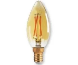 Cata CT-4280 4W E-14 Rustik Ampul Amber - 1