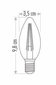 Cata CT-4066 4W E-14 3200K Led Buji Ampul - 2