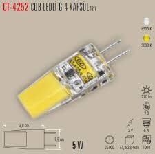 Cata CT-4252 5w G-4 Cob Ledli Ampul 6500K Beyaz - 2