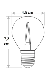 Cata CT-4283 4W E-27 Amber Led Ampul - 2