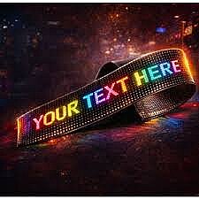 CATA CT 4568 Esnek Yapışkanl Matrix Led Panel 96X16 RGB - Cata