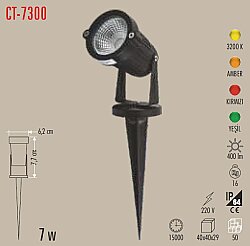 Cata CT-7300 Bahçe Armatürü Günışığı 7W - 2