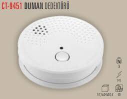 Cata Ct-9451 Pilli Duman Dedektörü Pil Dahil - 3
