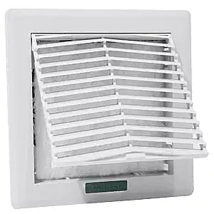 Çetinkaya Pano V02 110 003 110X110 FİLTRELİ GRİ MENFEZ IP 54 - 1