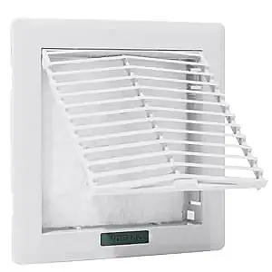 Çetinkaya Pano V02 210 003 210X210 FİLTRELİ GRİ MENFEZ IP 54 - 1
