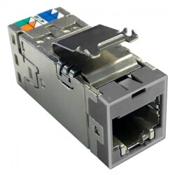 Commscope 2153449-4 @ AMP-TWIST SLX CAT6A Modular Keystone Jack - TSE