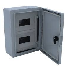 ÇP 5102 25x33x13 2x9= 18 Otomat Opak Kapaklı Otomat Panoları - ABS Perdeli - 1