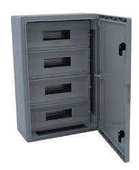 ÇP 5109 60x80x26,5 4x25= 100 Otomat Opak Kapaklı Otomat Panoları - ABS Perdeli - 1