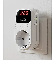 CT-9187 Akım Korumalı Priz Digital - Cata