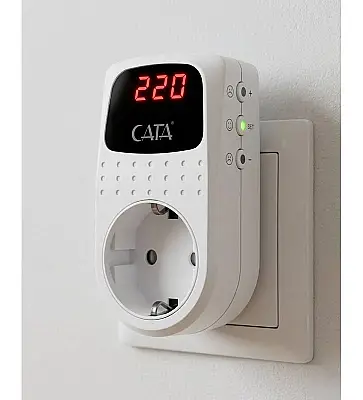 CT-9187 Akım Korumalı Priz Digital - 1