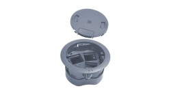 EAE 3159337 DK-GRM Plastik Grommet Priz Kutusu (6 Modül) ve Buat - EAE