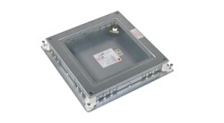 Eae DB DKF-S1 H=50mm 360x360mm Şap Altı Çıkış Buatı - Tekli Kanal Girişli - 1