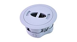 EAE 3210162 Grommet 6 Modül Flex Tip Priz Kutusu Gri - EAE