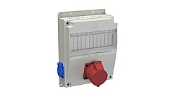 EAE 3363278 E-BOX PRİZ MONTAJLI 2(1*16) + 1(5*32) - EAE