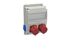 EAE 3363276 E-BOX PRİZ MONTAJLI 2(1*16) + 2(5*16) - EAE