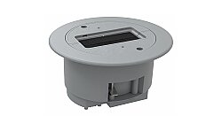 EAE 3377124 Grommet 3 Modül Boş Komple (Gri) - EAE