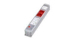 Eae SM-STD I - Standart Tip Bürotik Priz Bloğu, 2 Şebeke+2 UPS+2 Tel- Data Kapağı, 10/16 Modül - 1