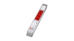 Eae SM-STD I - Standart Tip Bürotik Priz Bloğu, 2 Şebeke+4 UPS+3 Tel- Data Kapağı, 16/22 Modül - EAE