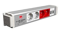 Eae SM-STD Masaüstü Priz Bloğu, 2 Şebeke, 2 UPS, 2 Data - EAE