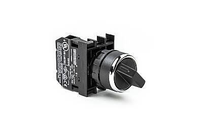 EMAS B100T20 B Serisi Plastik 2NO (II-0-I) 60° Seçici Kalıcı 22 mm Buton - 1