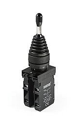 EMAS CP707DJ40 CP Serisi Plastik 1NO+1NO Joystick Dönüşlü 2 Pozisyonlu 22 mm Buton - EMAS