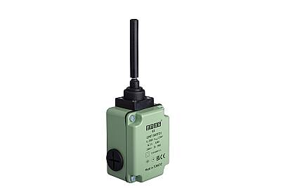 EMAS L1K13ROP101 L1 Metal Gövde 2 mm Sivri Metal Uç Metal Yay Kol Ani Hareketli 1NO+1NC Sınır Şalter - 1