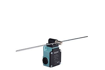 EMAS L2K13BEM622 L2 Metal Gövde 50 mm Lastik Kollu Makara Ani Hareketli 1NO+1NC Sınır Şalter - 1