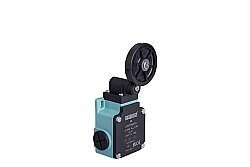 EMAS L2K13MEL121 L2 Metal Gövde 50 mm Lastik Ayarlanabilir Kollu Makara Ani Hareketli 1NO+1NC Sınır Şalter - EMAS