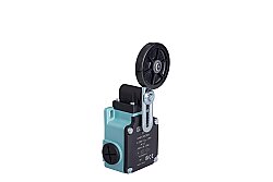 EMAS L2K13MEL122 L2 Metal Gövde 50 mm Lastik Ayarlanabilir Kollu Makara Ani Hareketli 1NO+1NC Sınır Şalter - EMAS