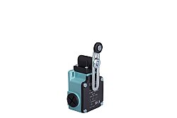 EMAS L2K13MEP122 L2 Metal Gövde 18 mm Plastik Ayarlanabilir Kollu Makara Ani Hareketli 1NO+1NC Sınır Şalter - EMAS
