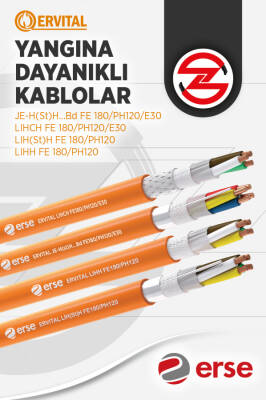 Erse 4X1,5MM² LIHCH FE180 KABLO - 1