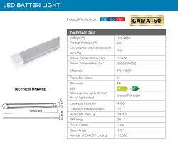 GAMA-60 Led Armatür Kristal Cam 60W Beyaz 10 Adet - 3
