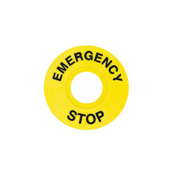 Gwest 6105 FD/60 60mm Acil Stop Etiketi - Gwest